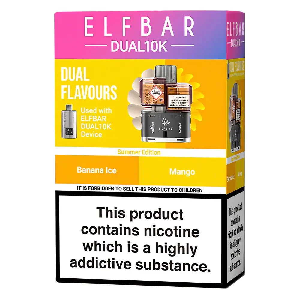 Elf Bar Dual 10K Prefilled Pods