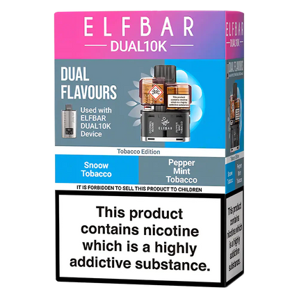 Elf Bar Dual 10K Prefilled Pods - Scent Vape