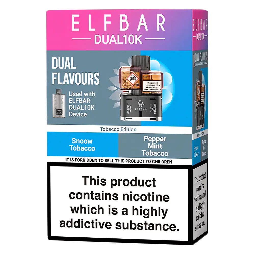 Elf Bar Dual 10K Prefilled Pods