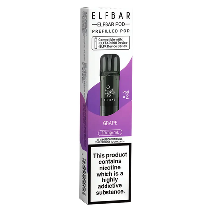 Elf Bar 600 Prefilled Pods - Scent Vape
