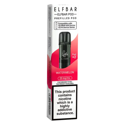 Elf Bar 600 Prefilled Pods - Scent Vape