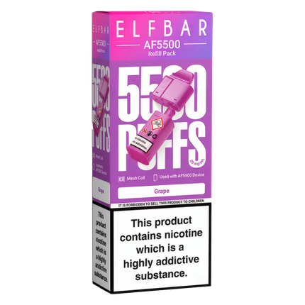 Elf Bar AF5500 Prefilled Pods - Scent Vape
