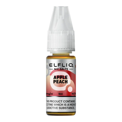 Elf Bar ElfLiq Apple Peach Nic Salt Vape Juice - Scent Vape