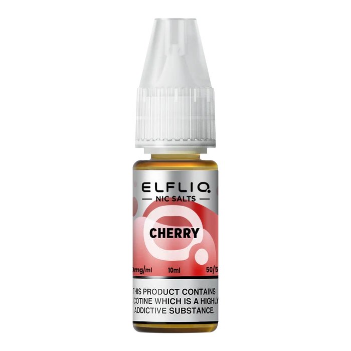 Elf Bar ElfLiq Cherry Nic Salt Vape Juice 10ml