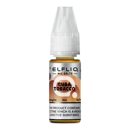 Elf Bar ElfLiq Cuba Tobacco Nic Salt Vape Juice - Scent Vape
