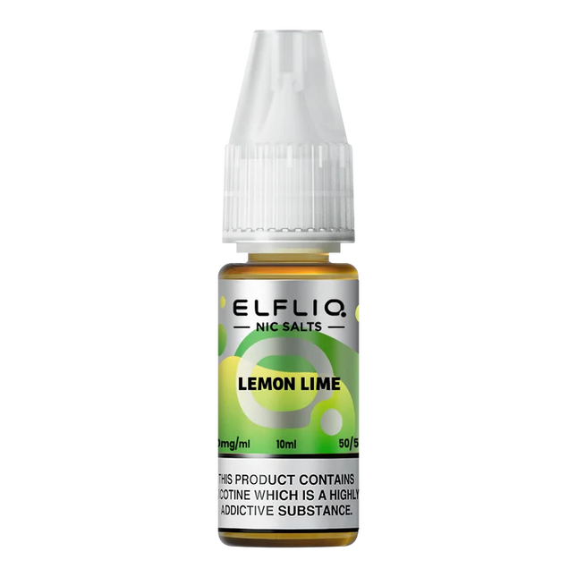 Elf Bar ElfLiq Lemon Lime Nic Salt Vape Juice - Scent Vape
