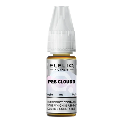 Elf Bar ElfLiq P&B Cloudd Nic Salt Vape Juice - Scent Vape