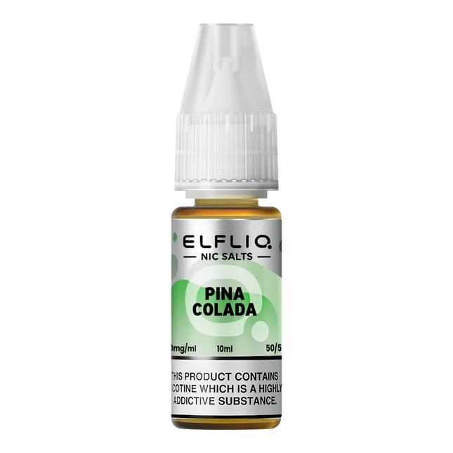 Elf Bar ElfLiq Pina Colada Nic Salt Vape Juice - Scent Vape