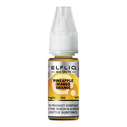 Elf Bar ElfLiq Pineapple Mango Orange Nic Salt Vape Juice - Scent Vape