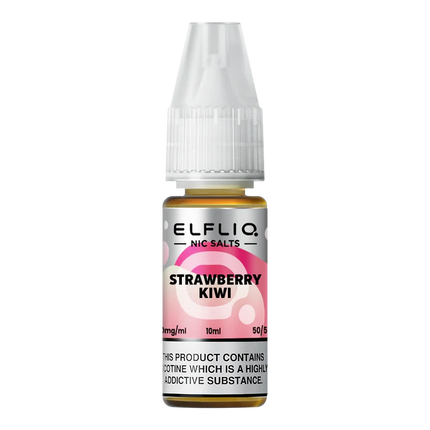 Elf Bar ElfLiq Strawberry Kiwi Nic Salt Vape Juice 10ml - Scent Vape