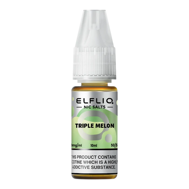 Elf Bar ElfLiq Triple Melon Nic Salt Vape Juice - Scent Vape