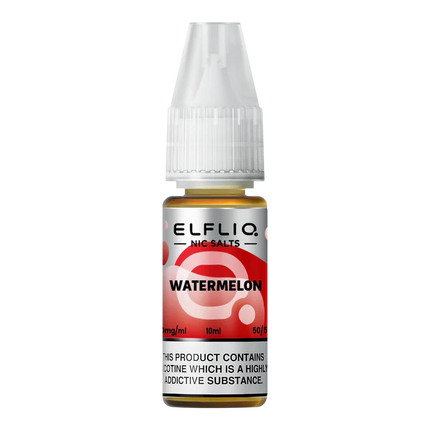 Elf Bar ElfLiq Watermelon Nic Salt Vape Juice - Scent Vape