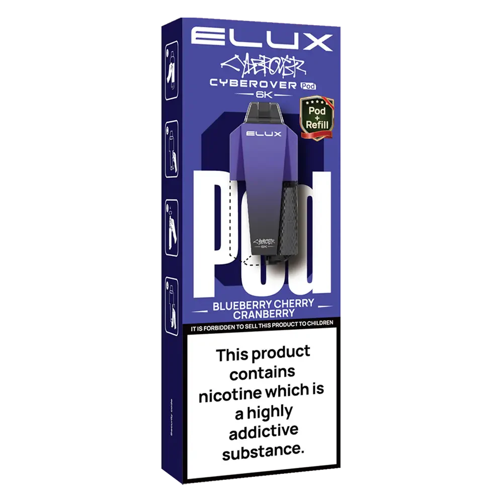 Elux Cyberover 6K Prefilled Pods