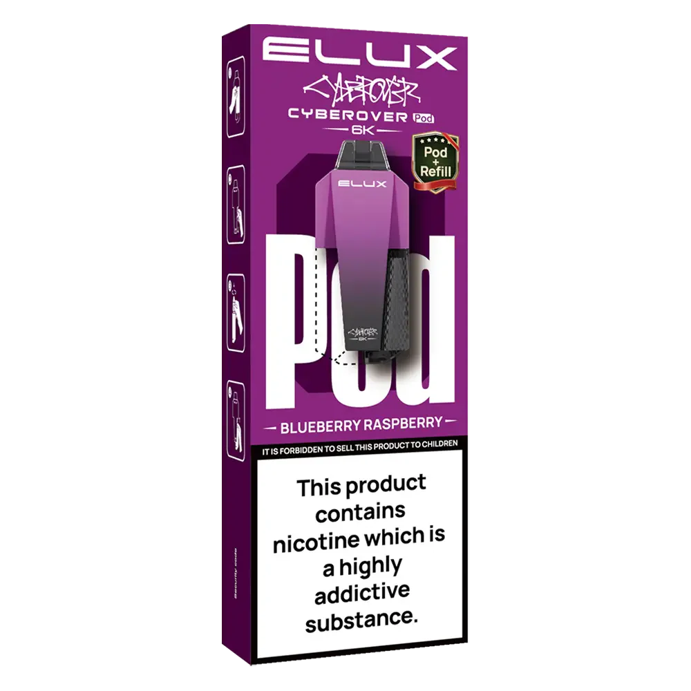 Elux Cyberover 6K Prefilled Pods