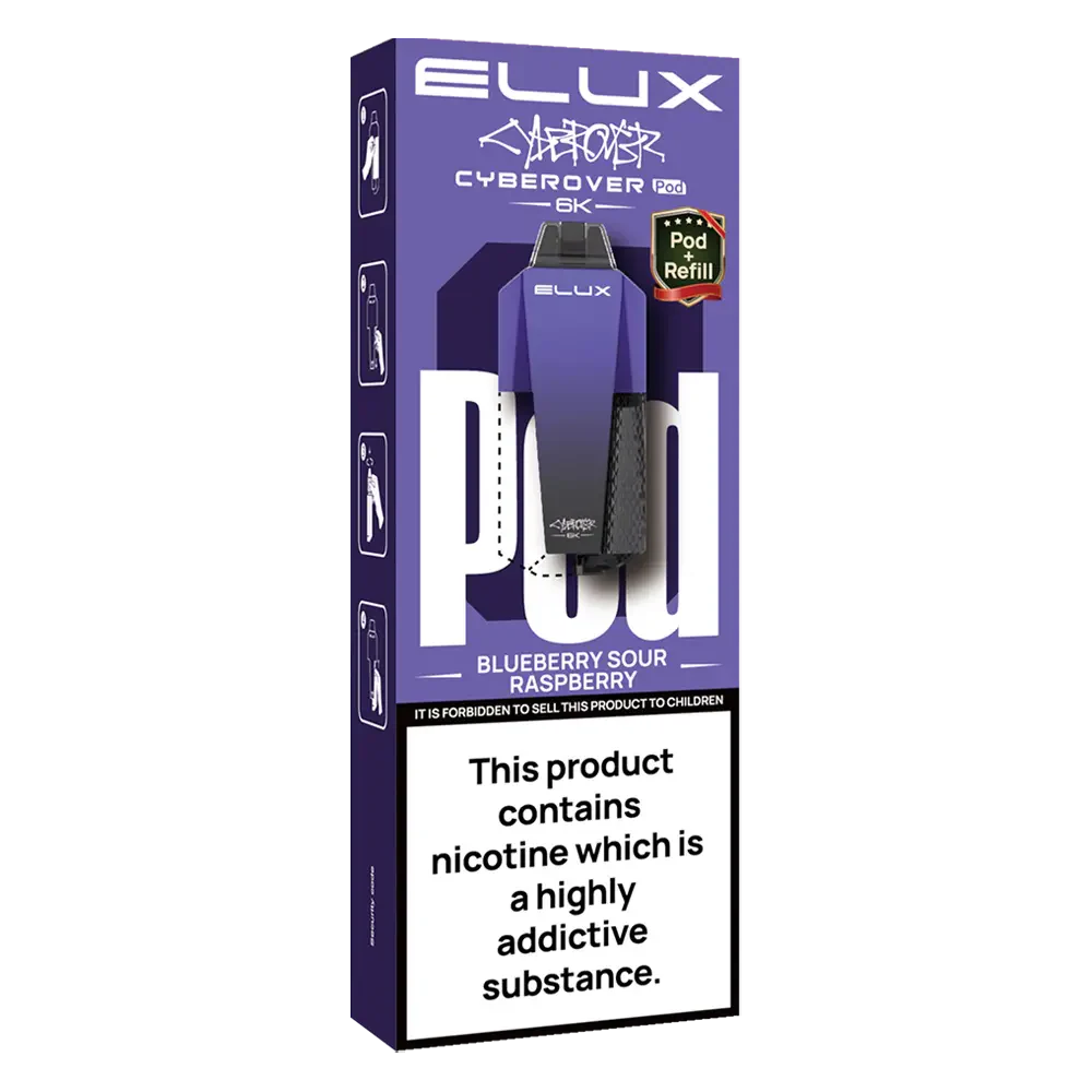 Elux Cyberover 6K Prefilled Pods