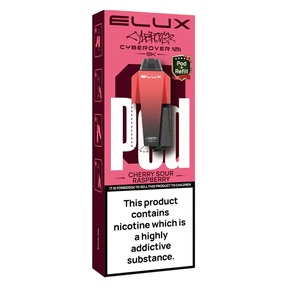 Elux Cyberover 6K Prefilled Pods