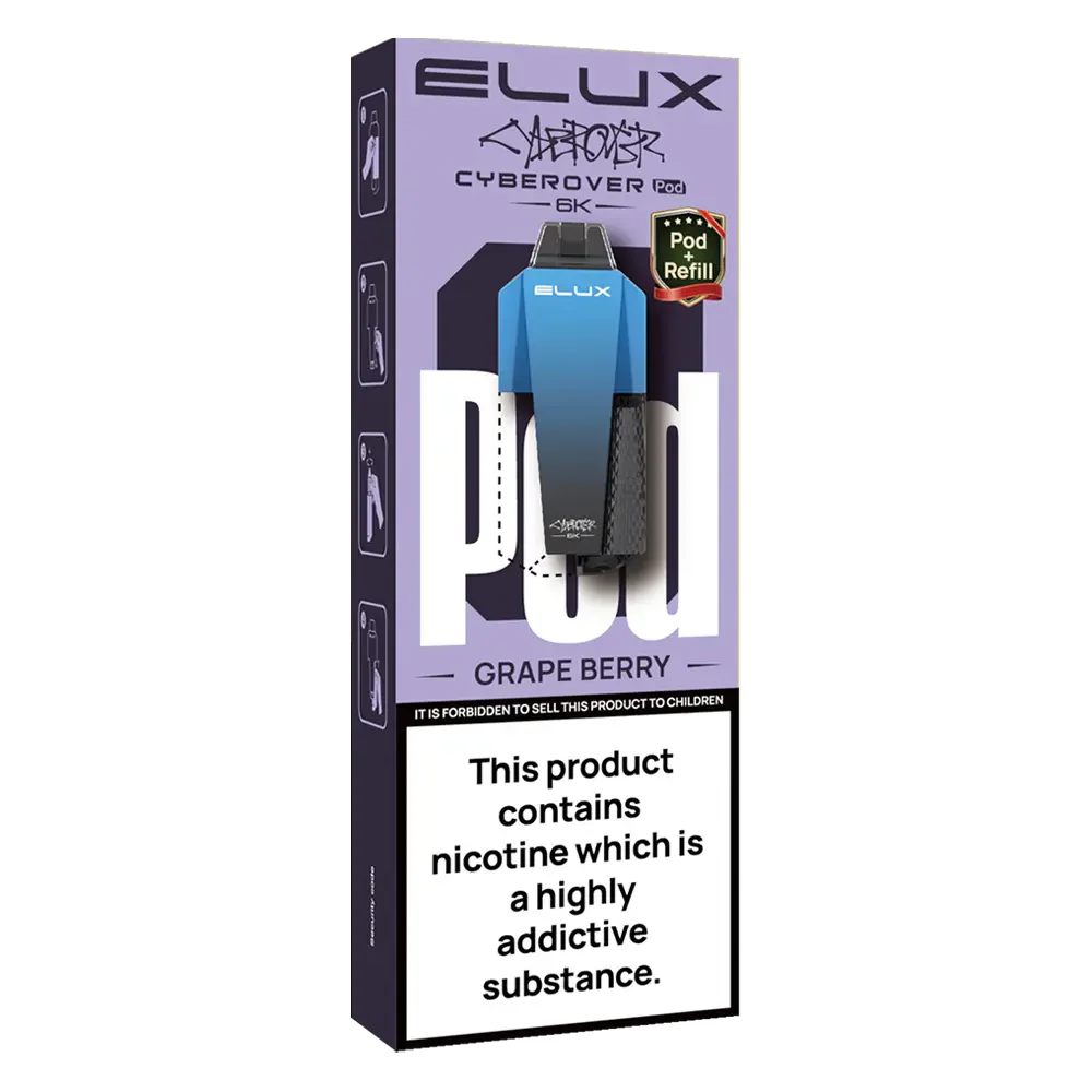 Elux Cyberover 6K Prefilled Pods