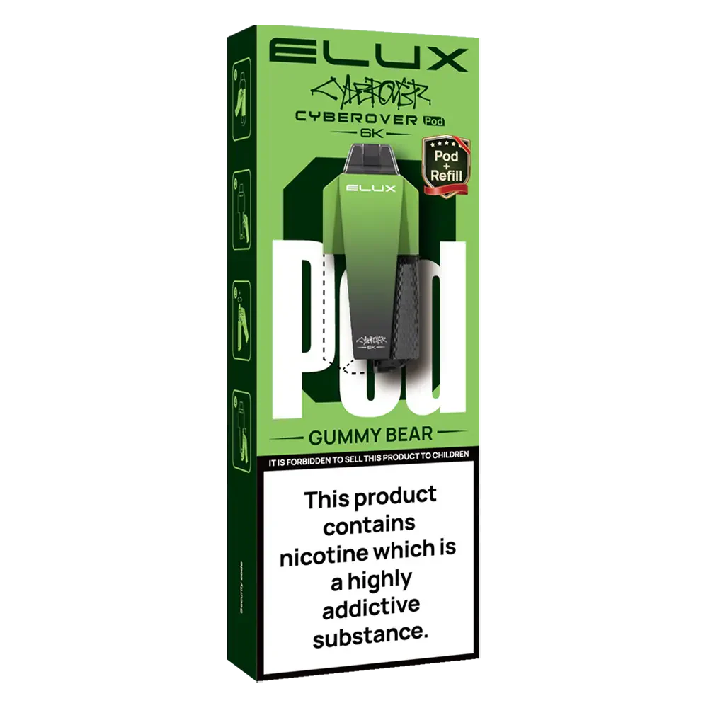 Elux Cyberover 6K Prefilled Pods