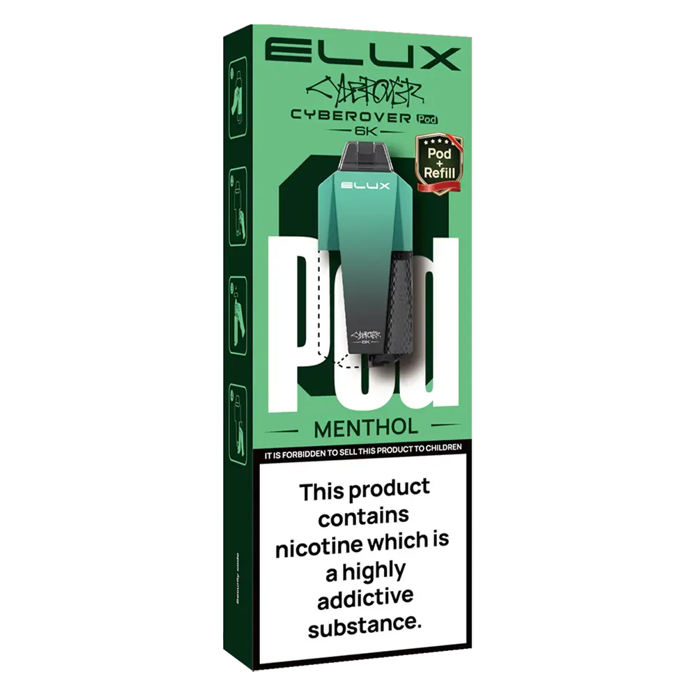 Elux Cyberover 6K Prefilled Pods