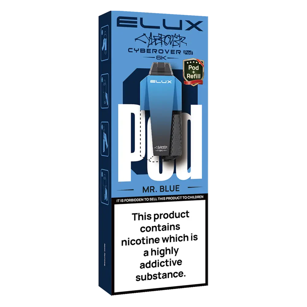 Elux Cyberover 6K Prefilled Pods