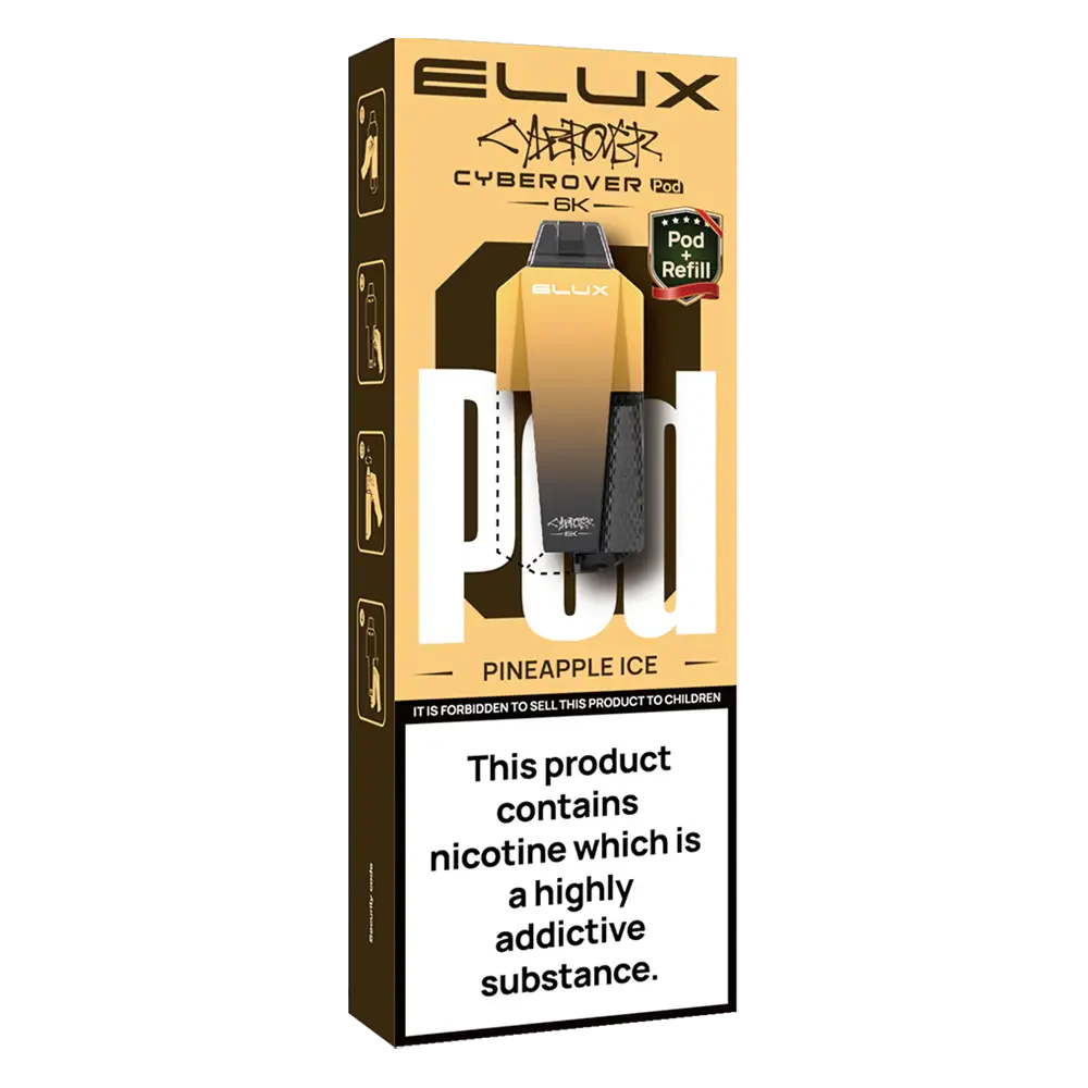 Elux Cyberover 6K Prefilled Pods
