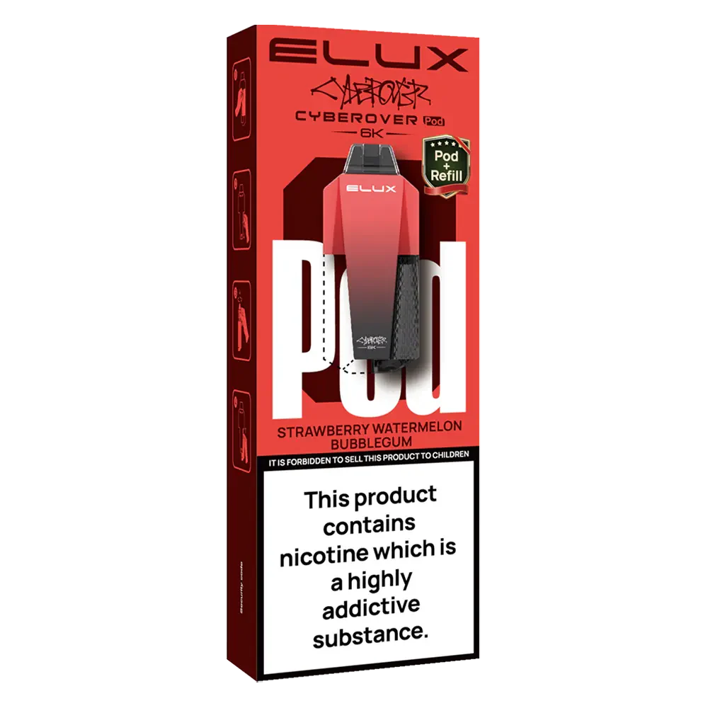 Elux Cyberover 6K Prefilled Pods