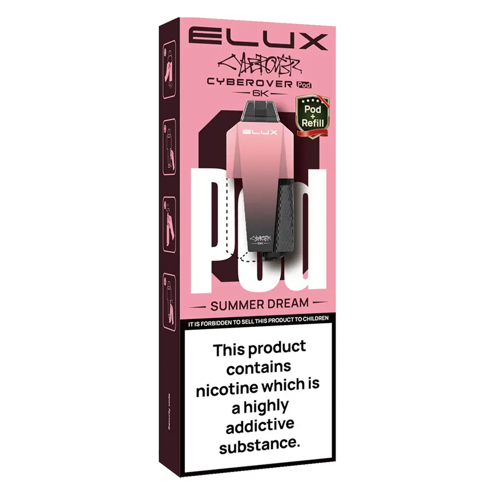 Elux Cyberover 6K Prefilled Pods