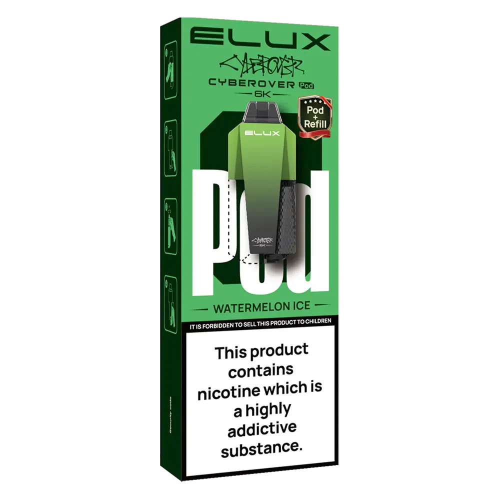Elux Cyberover 6K Prefilled Pods