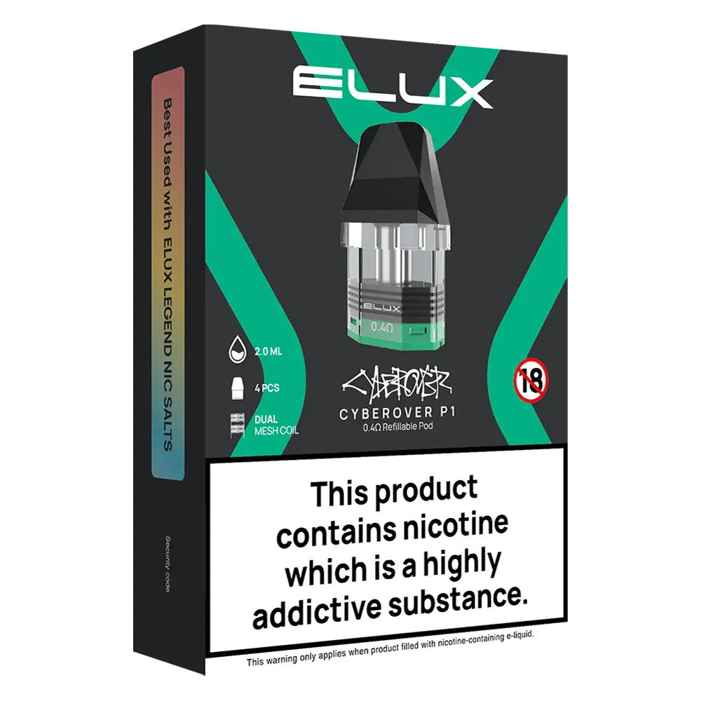 Elux Cyberover P1 Replacement Pods