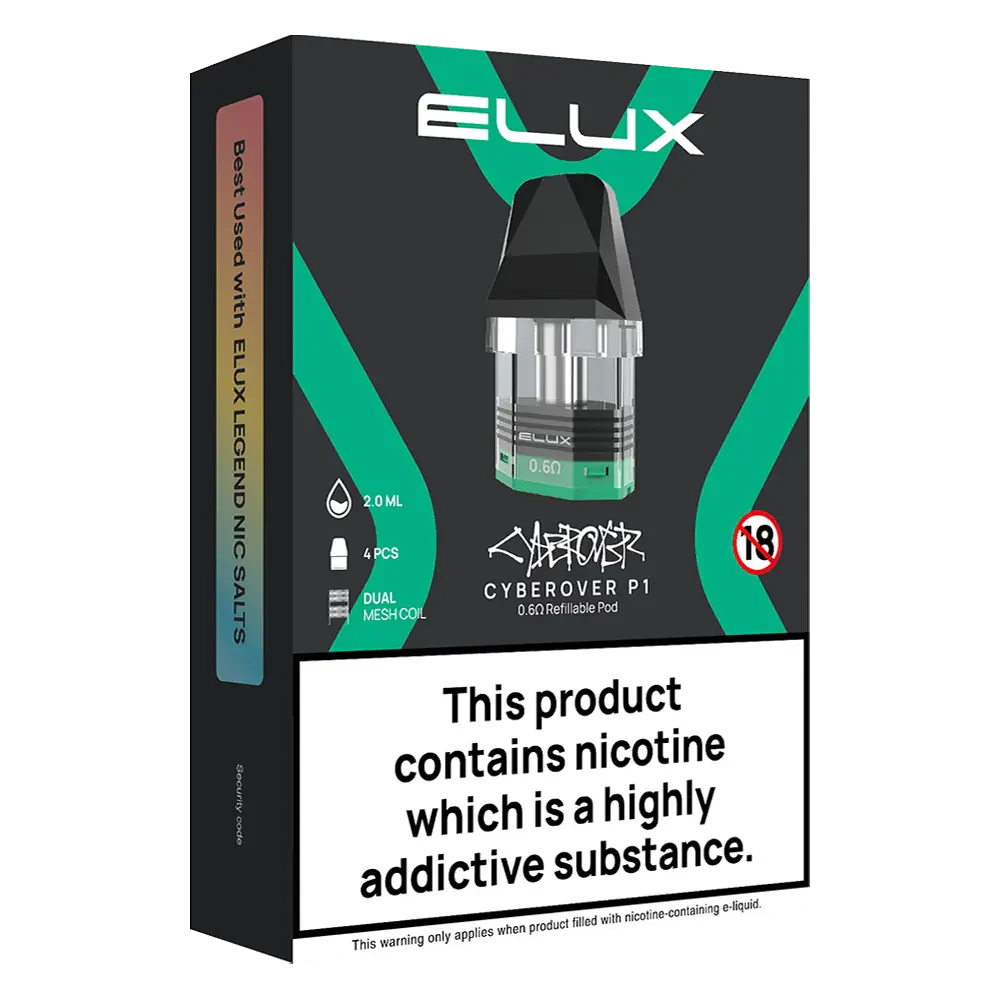 Elux Cyberover P1 Replacement Pods