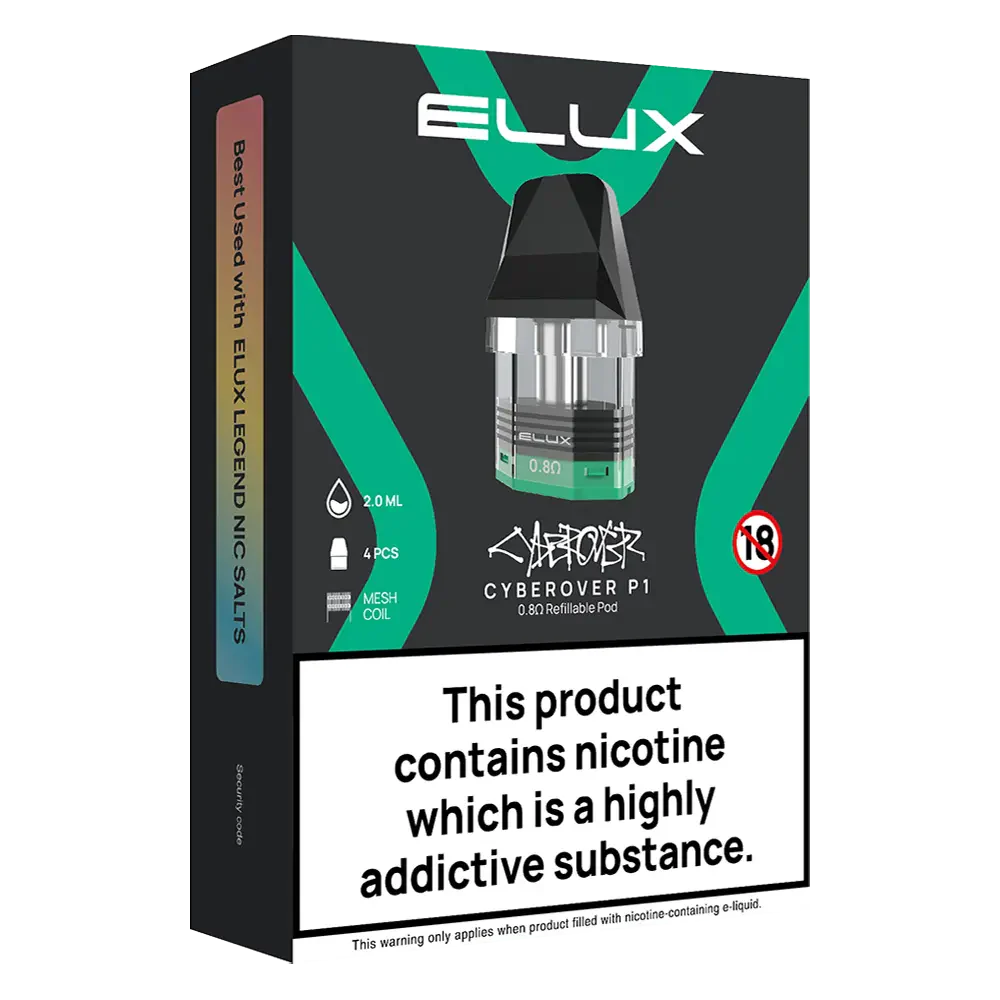 Elux Cyberover P1 Replacement Pods