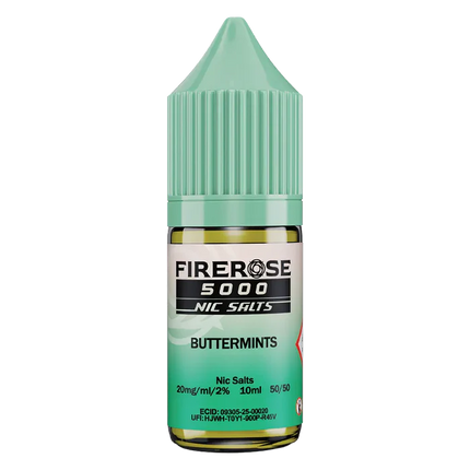 Buttermints Elux Firerose 5000 Nic Salt Vape Juice - Scent Vape