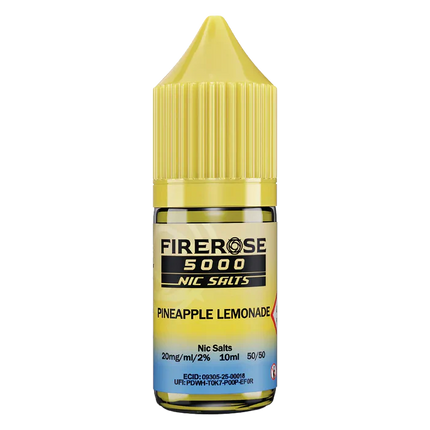 Pineapple Lemonade Elux Firerose 5000 Nic Salt Vape Juice - Scent Vape