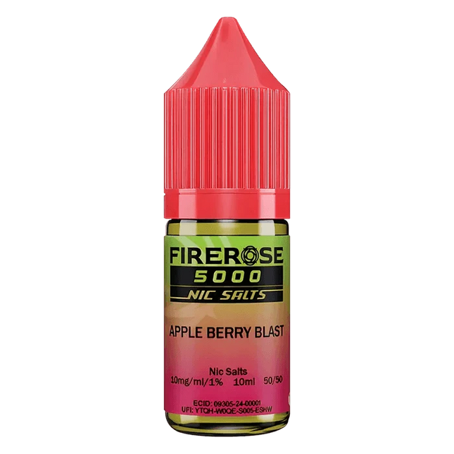 Apple Berry Blast Elux Firerose 5000 Nic Salt Vape Juice