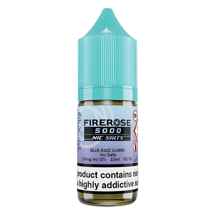 Blue Razz Gummy Elux Firerose 5000 Nic Salt Vape Juice - Scent Vape
