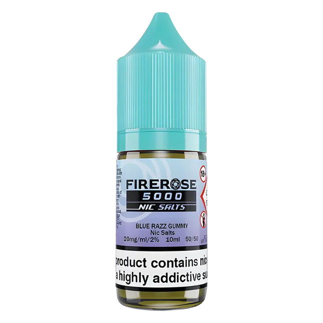 Blue Razz Gummy Elux Firerose 5000 Nic Salt Vape Juice - Scent Vape