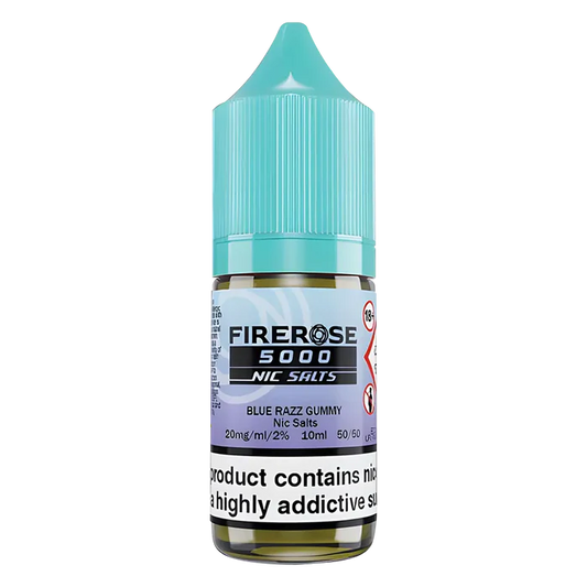Blue Razz Gummy Elux Firerose 5000 Nic Salt Vape Juice