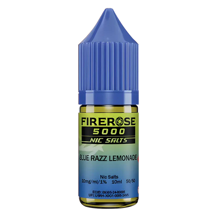 Blue Razz Lemonade Elux Firerose 5000 Nic Salt Vape Juice - Scent Vape
