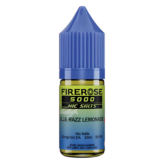 Blue Razz Lemonade Elux Firerose 5000 Nic Salt Vape Juice - Scent Vape