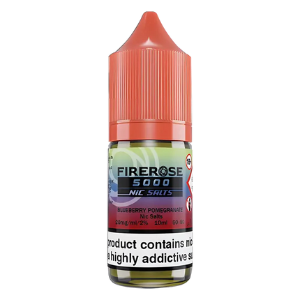 Blueberry Pomegranate Elux Firerose 5000 Nic Salt Vape Juice - Scent Vape