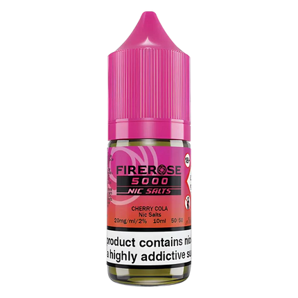 Cherry Cola Elux Firerose 5000 Nic Salt Vape Juice - Scent Vape