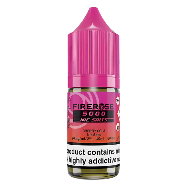 Cherry Cola Elux Firerose 5000 Nic Salt Vape Juice - Scent Vape