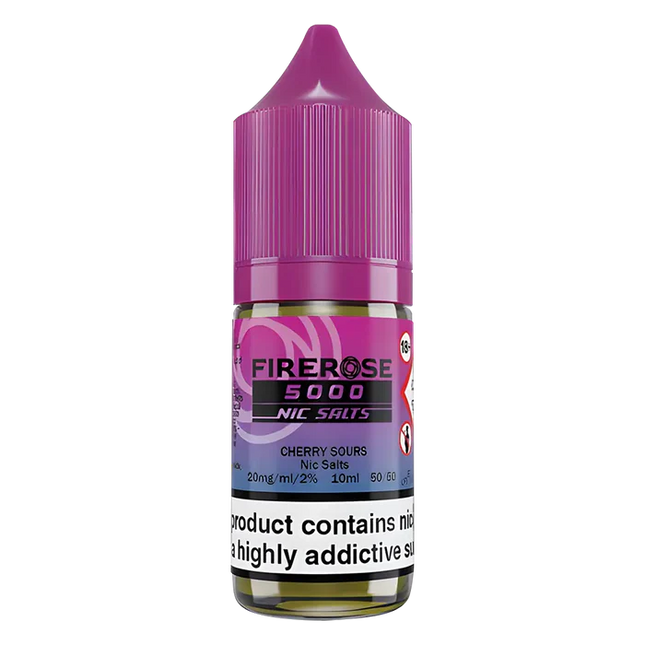 Cherry Sours Elux Firerose 5000 Nic Salt Vape Juice - Scent Vape