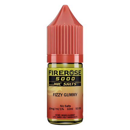 Fizzy Gummy Elux Firerose 5000 Nic Salt Vape Juice - Scent Vape
