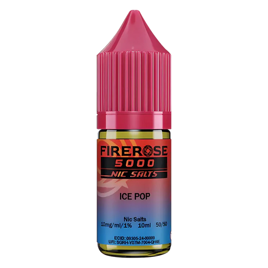 Ice Pop Elux Firerose 5000 Nic Salt Vape Juice