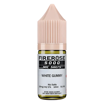 White Gummy Elux Firerose 5000 Nic Salt Vape Juice - Scent Vape
