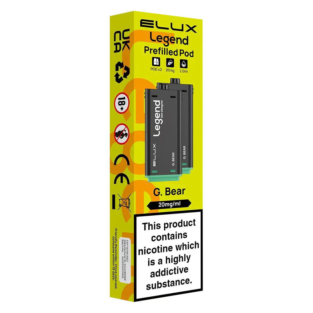 Elux Legend 1500 Prefilled Pods