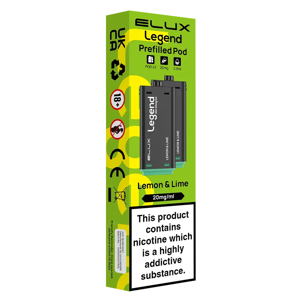 Elux Legend 1500 Prefilled Pods