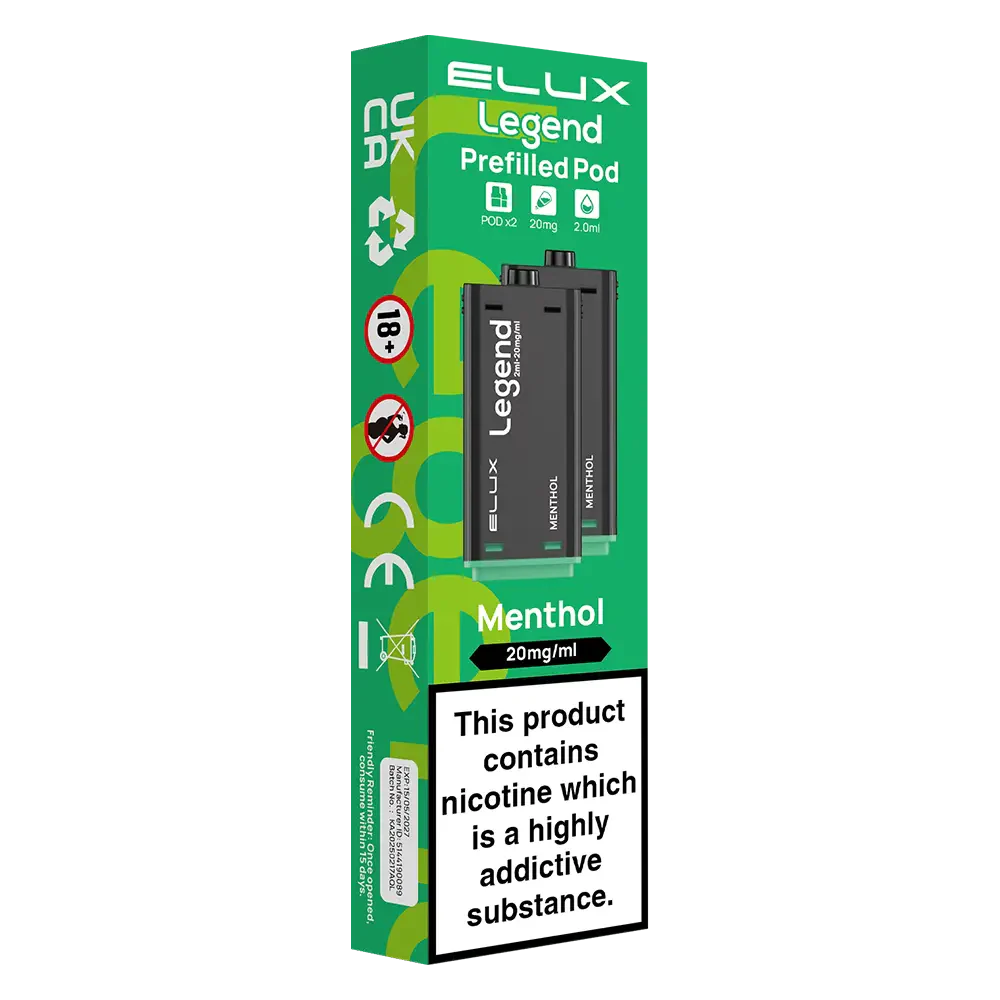 Elux Legend 1500 Prefilled Pods
