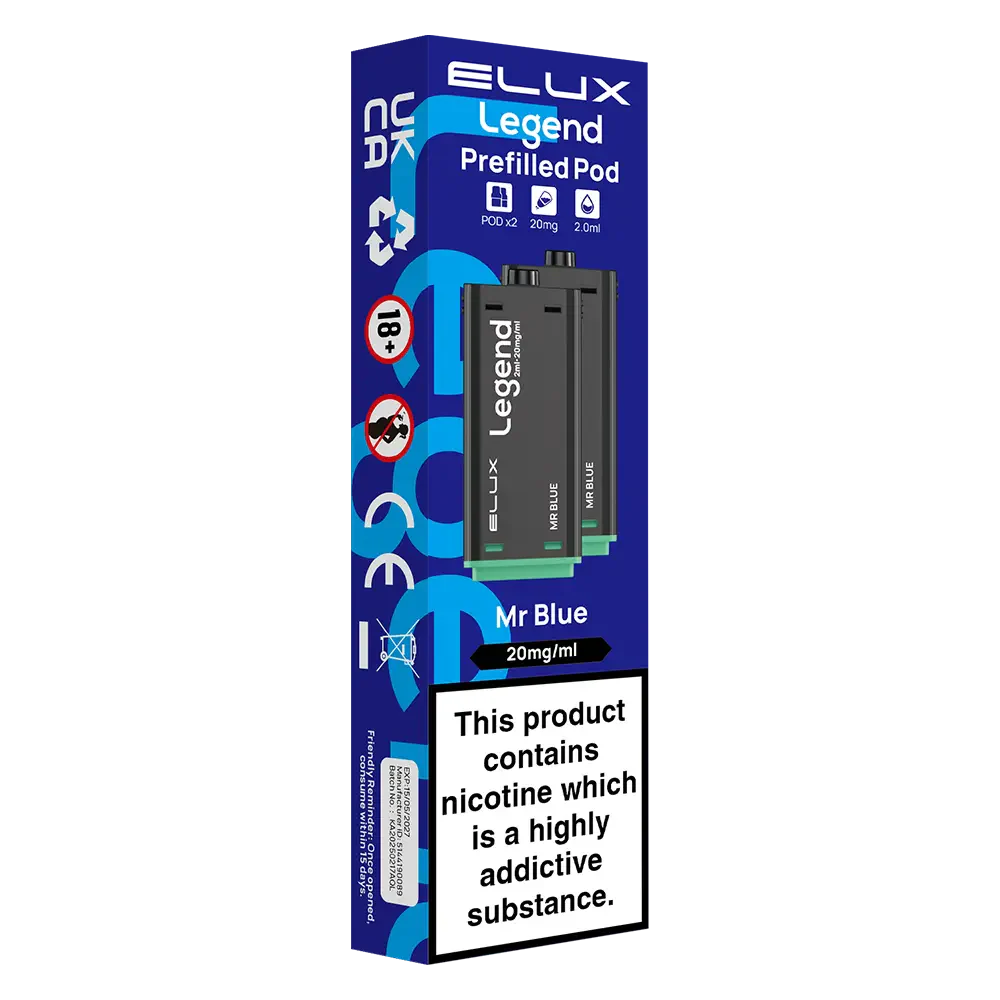 Elux Legend 1500 Prefilled Pods